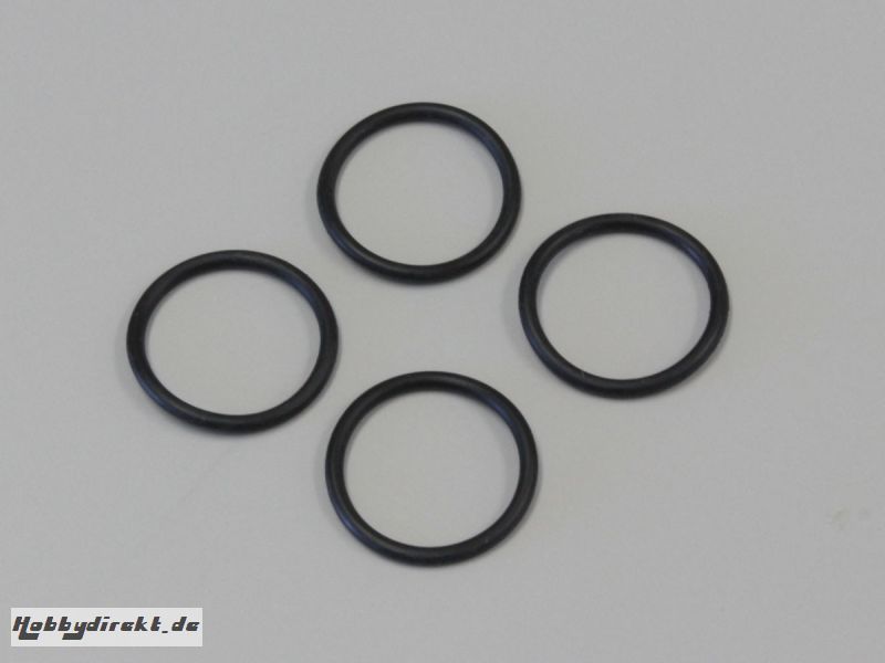 O-RING P19 (4) SCHWARZ / RC SURFER Kyosho ORG19BK