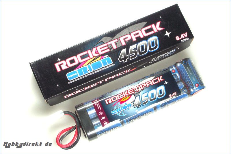 Akku Rocket Stick Pack 8,4V-4500mAh Team Orion ORI10324