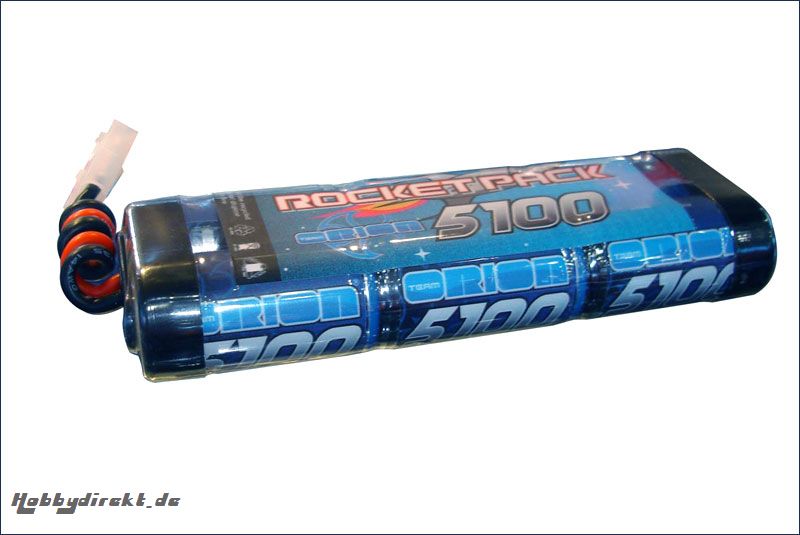 Akku Rocket Stick Pack 7,2V-5100mAh Team Orion ORI10335