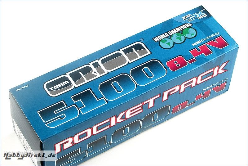 5100 Rocket Pack Stick Hump NiMH 8.4VTRX Team Orion ORI10342