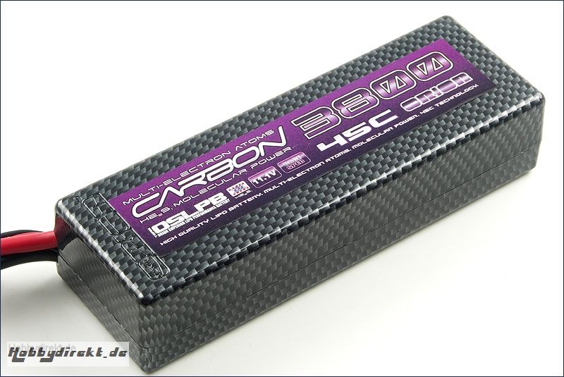 Molek-LiPo 3800 11,1V 45C Racepak S-Plug Team Orion ORI14023