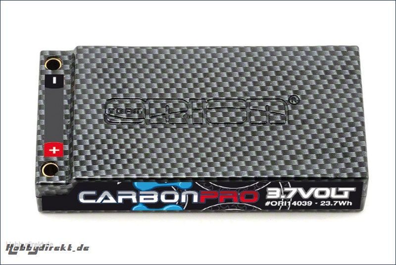 Carbon Pro 6400mAh 90C 3.7V Tubes Team Orion ORI14039