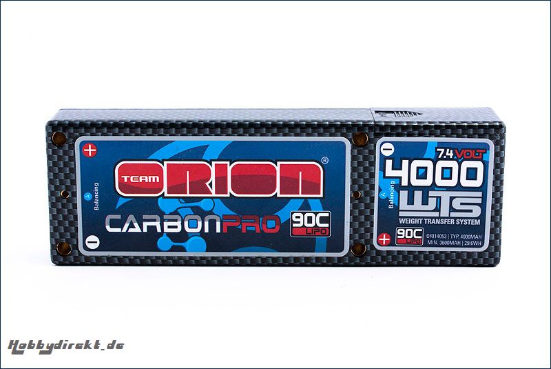 Carbon Pro WTS 4000mAh 90C (7,4V) Team Orion ORI14053