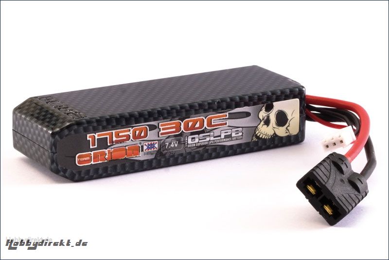 Carbon XX LiPo LiPo 1750 7.4 V 30C Team Orion ORI14146