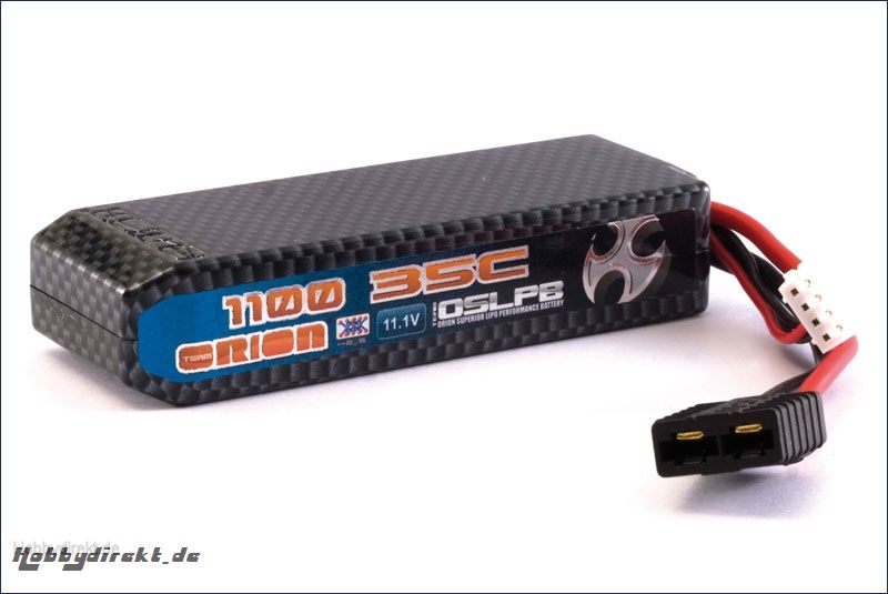 Carbon XX LiPo 1100 11.1 V 35C Team Orion ORI14149