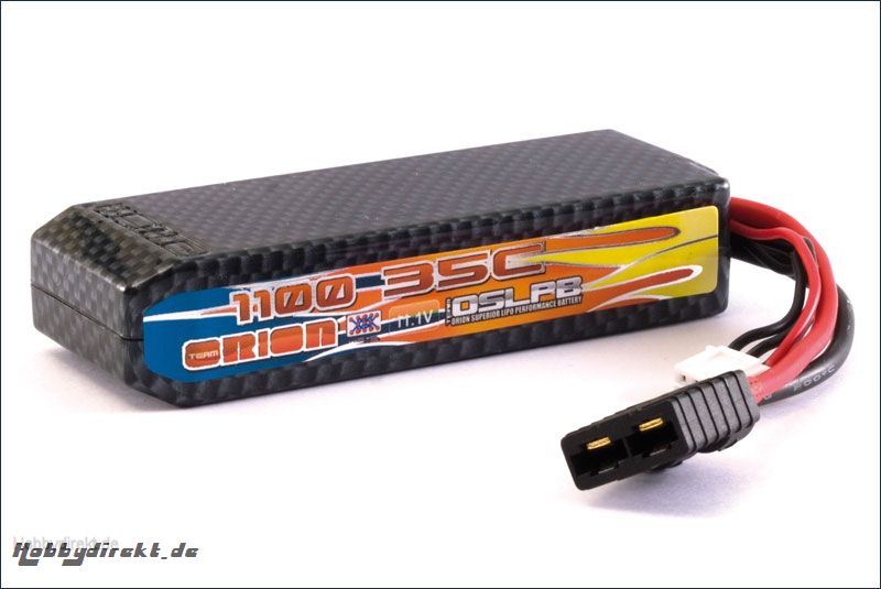 Carbon XX LiPo 1100 11.1 V 35C Team Orion ORI14149