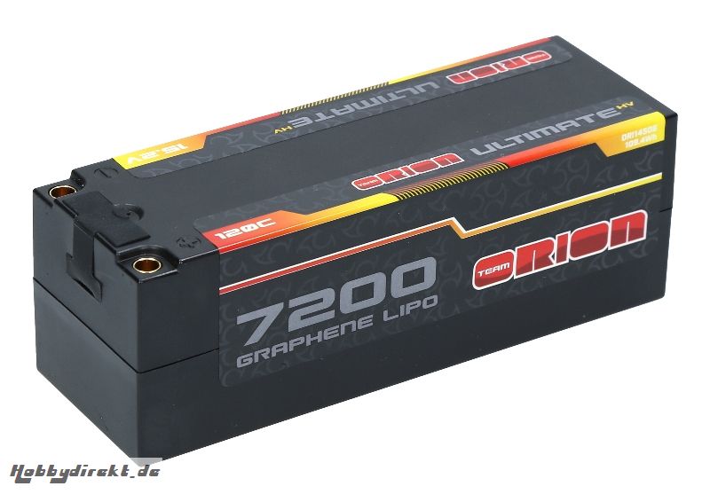 ULTIMATE GRAPHENE HV 4S LIPO 7200-120C-15.2V (593g) Kyosho ORI14506