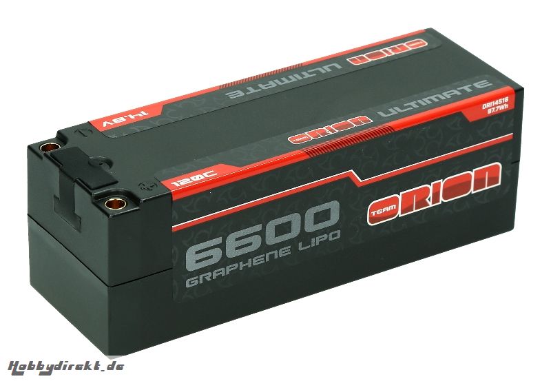 ULTIMATE GRAPHENE 4S LIPO 6600-120C-14.8V (577g) Kyosho ORI14516