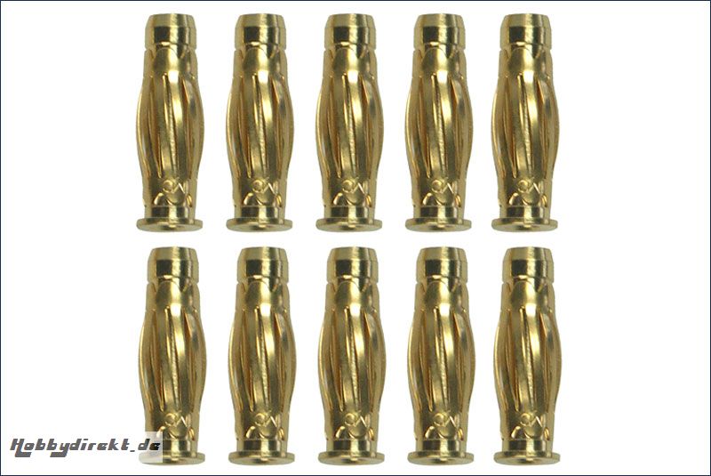 GOLD CONNECTOR - 10 PLUGS Team Orion ORI40003