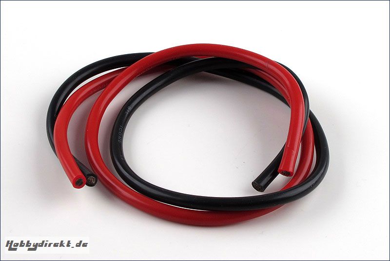 Silikonkabel 10AWG schwarz/rot Team Orion ORI40305