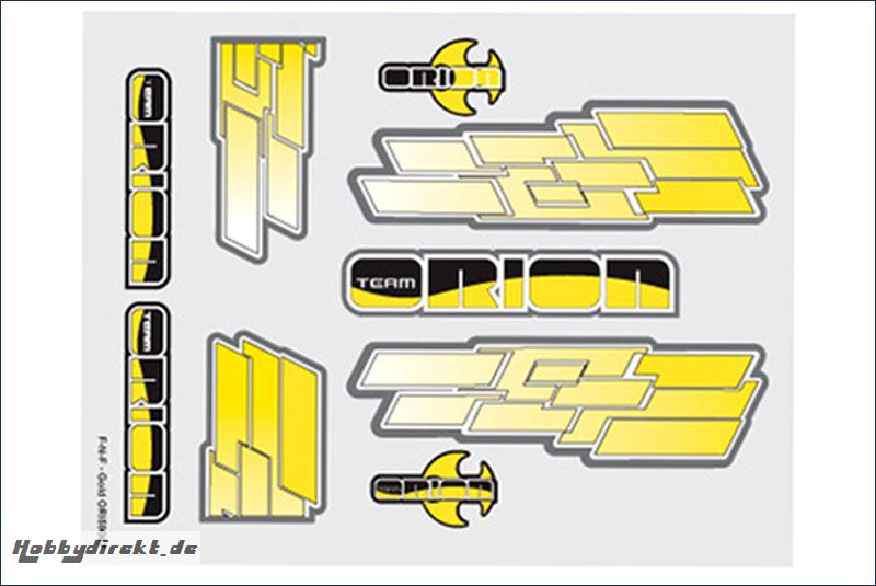 Grafiksset Innenraum  F-N-F Gold Team Orion ORI59067