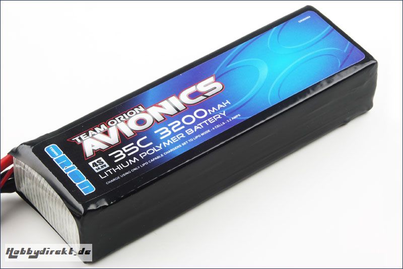 Avionics Lipo 14,8V 3200mAh 35C SLP Team Orion ORI60064