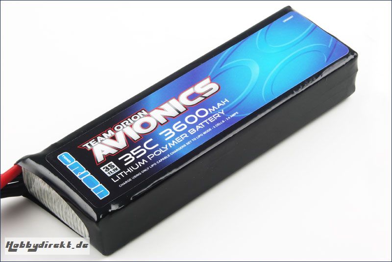 Avionics Lipo 11,1V 3600mAh 35C SLP Team Orion ORI60067