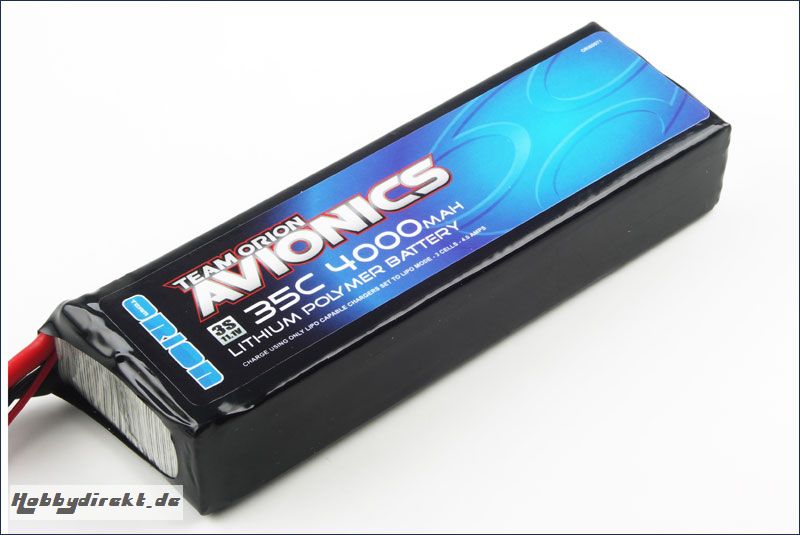 Avionics Lipo 11,1V 4000mAh 35C SLP Team Orion ORI60071