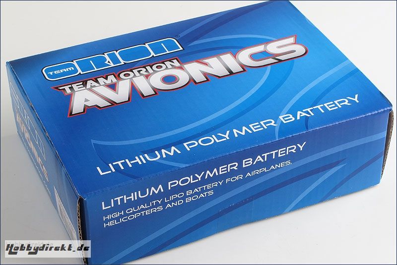 Avionics LiPo 4500mAh 37,0V (10S/35C) Team Orion ORI60108