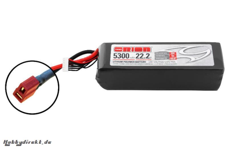 Team Orion LiPo 5300 6S 22,2V Kyosho ORI60205KY 1-ORI60205KY