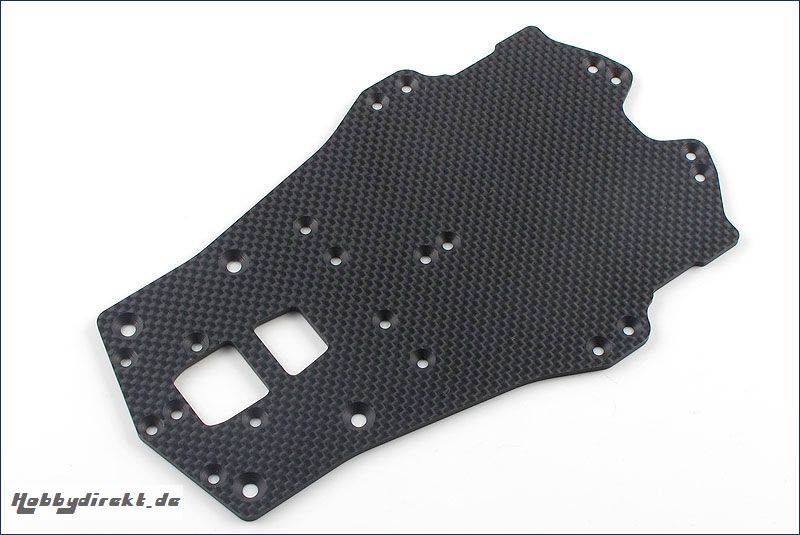 Hauptchassis Carbon Kyosho PZ017