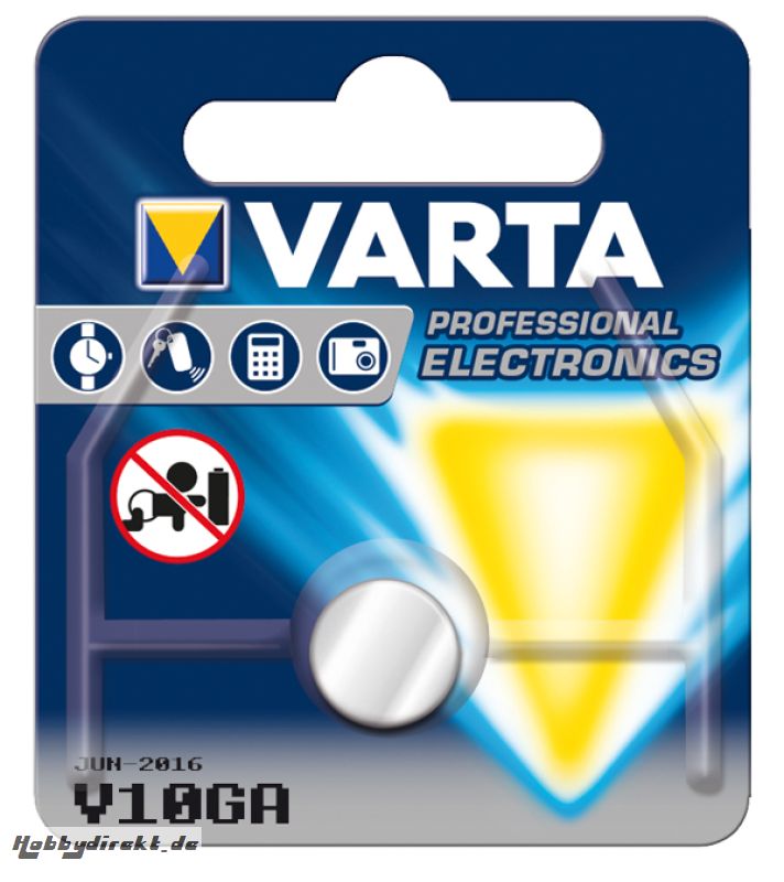 VARTA  ALKALINE ELECTRONIC DRY CELL LR54 V10GA Kyosho V4274101401