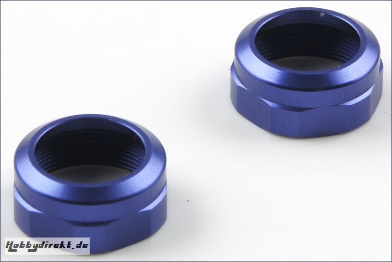 Daempferkappen blau (2) Kyosho W-5189-01BL