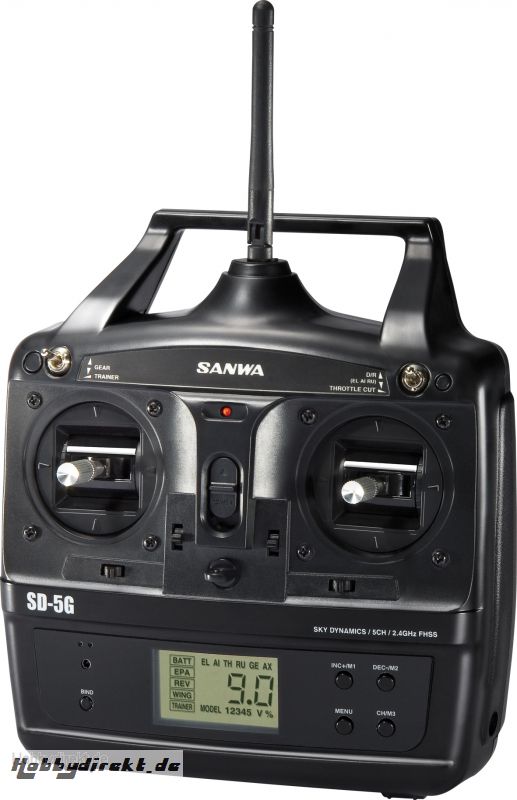 SD-5G 5-Kanal 2.4GHz Mode 1 LRP 101A30002A