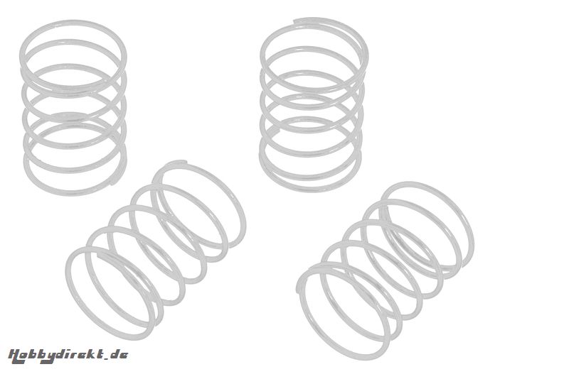 Feder weiß/weich (4Stk.) - S10 TC LRP 122518