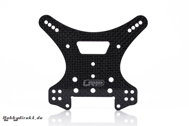 Carbon Dämpferbrücke hinten Rebel BX/Bxe LRP 124628