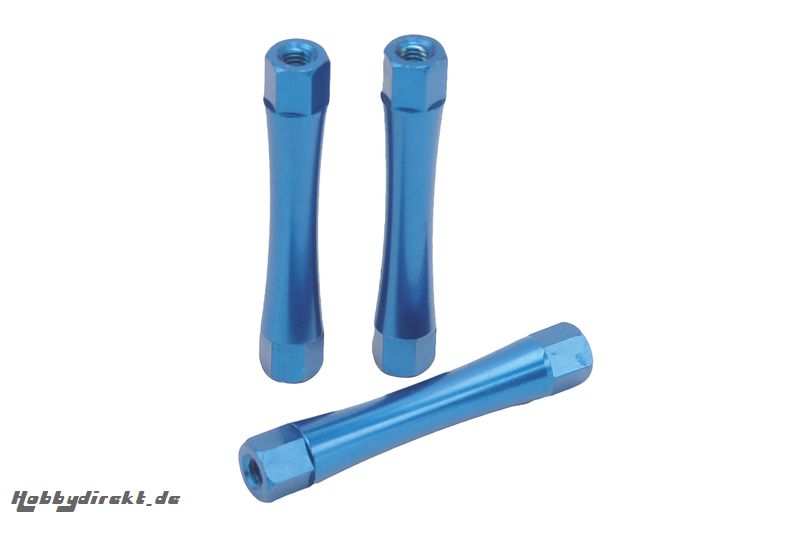 Alu Spoilerhalter.-Streben blau S8 Team LRP 132286