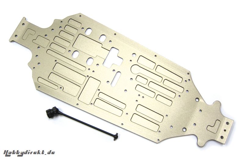 Chassis Pl 7mm länger+Mittelkardan S8BX LRP 132595