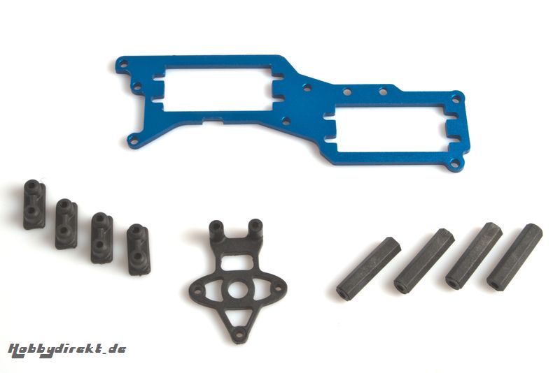 Alu Servo-Einfassung + Platikt. Rebel TX LRP 133138
