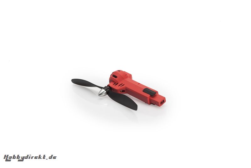 Roter Arm mit Motor und Propeller (rechtsdrehend/cw, rote LED) - Gravit Dark Vision LRP 222897