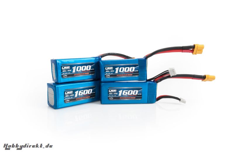 FPV-Race-Pack 1000mAh -3S -90C/45C -11.4V LiHV Akku -XT60 LRP 430065