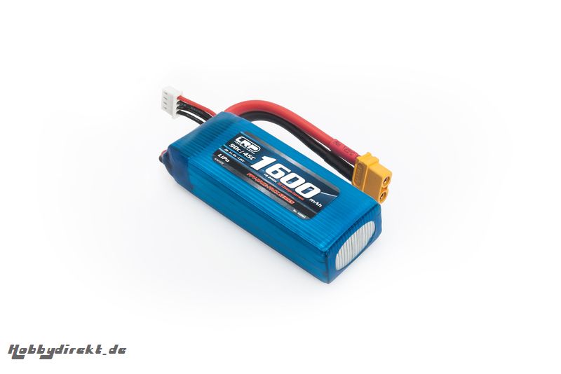 FPV-Race-Pack 1600mAh -3S -90C/45C -11.4V LiHV Akku -XT60 LRP 430067