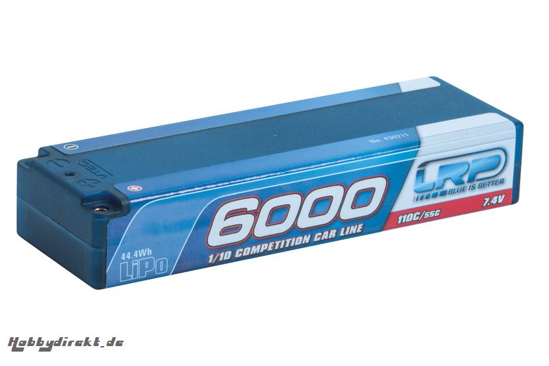 LiPo CCL Hardcase 6000 - 110C/55C - 7.4V LRP 430211