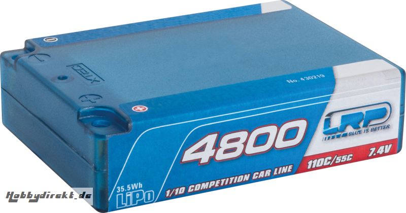 LRP 4800 Square Pack LiPo CCL Hardcase LRP 430219