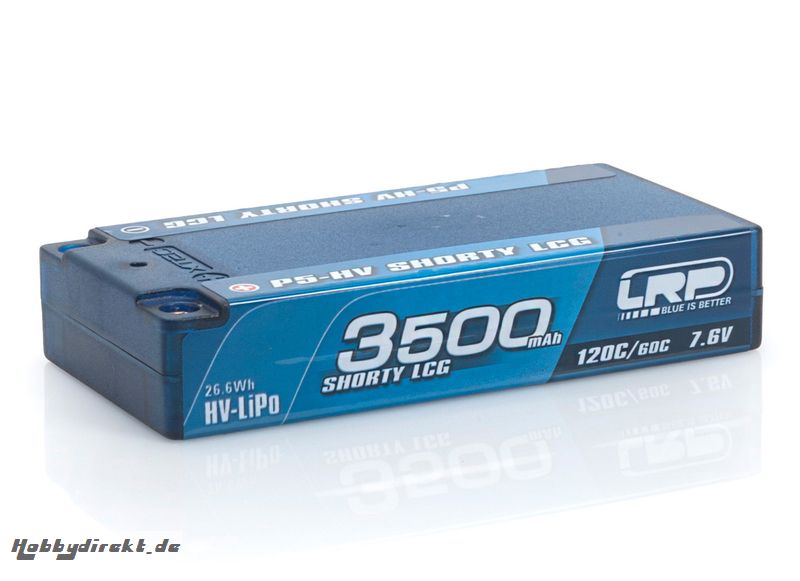 P5-HV Shorty LCG 3500mAh Hardcase Akku - 7.6V LiPo - 120C/60C LRP 430257