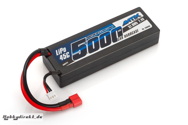 ANTIX 5000 7.4V 45C LiPo Hardcase LRP 430401