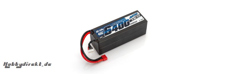 ANTIX by LRP 6400 GRAPHENE - 15.2V LiHV - 45C LiPo Car Hardcase LRP 430409