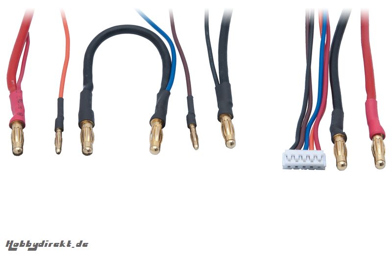 Ladekabel - 2 x 2S LiPo Hardcase LRP 65822