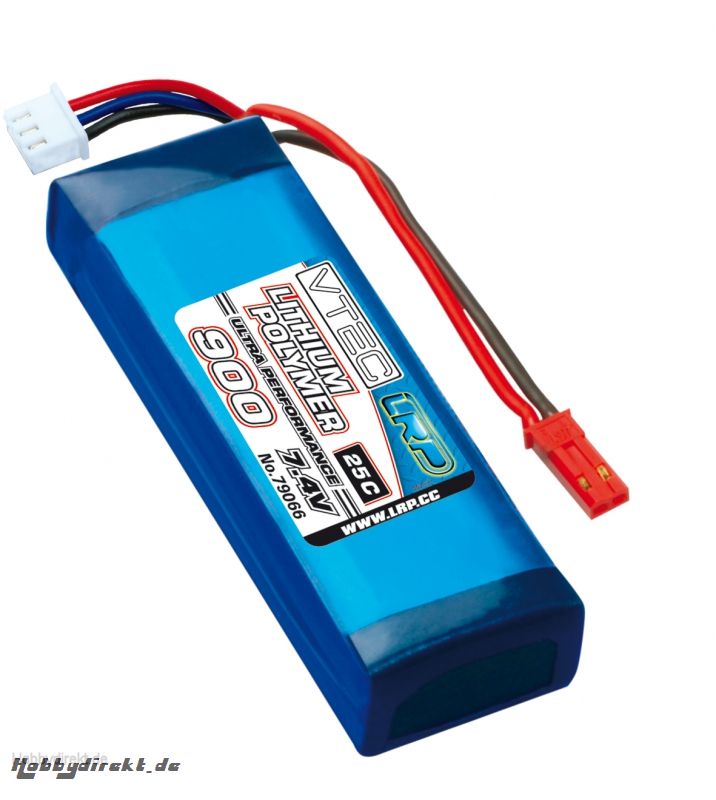 LiPo Flugakku 900 - 25C - 7.4V LRP 79066