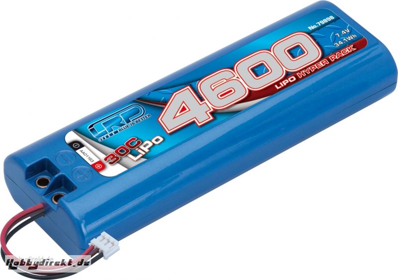 LRP LiPo Hyper Pack 4600 - 7.4V 30C MPS LRP 79898