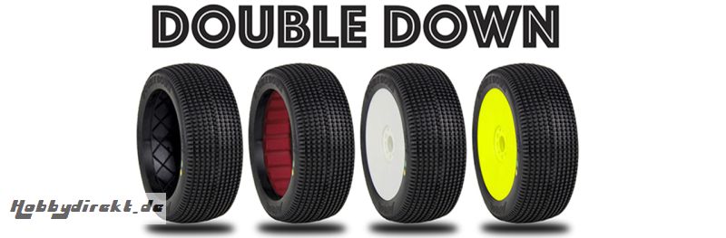 1:8 Buggy Double Down (Ultra Soft)  mit roten Einlagen LRP AK14019WR