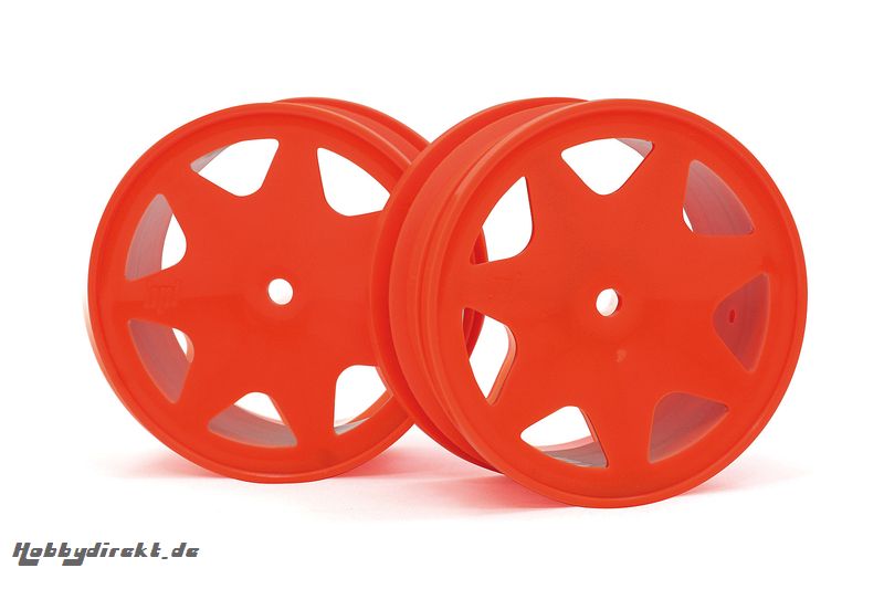 Ultra 7 Felgen orange 30mm (2S/Brama10B) hpi racing H100622