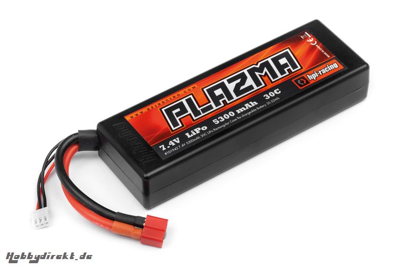 7.4V 5300mAh 30C LiPo StickPack (Plazma) hpi racing H101942