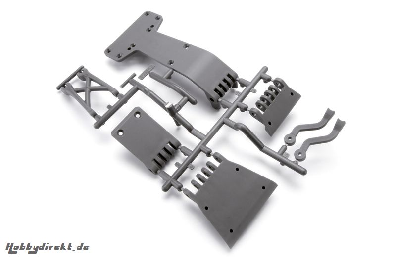 Hochleistungs Skid Plate (grau/Blitz) hpi racing H104665