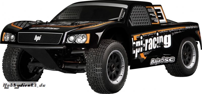 Baja 5SC-1 Truck Karosserie (schwarz) hpi racing H105330