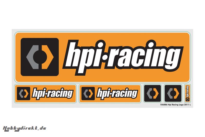 HPI Racing Logo L Aufkleber hpi racing H106886