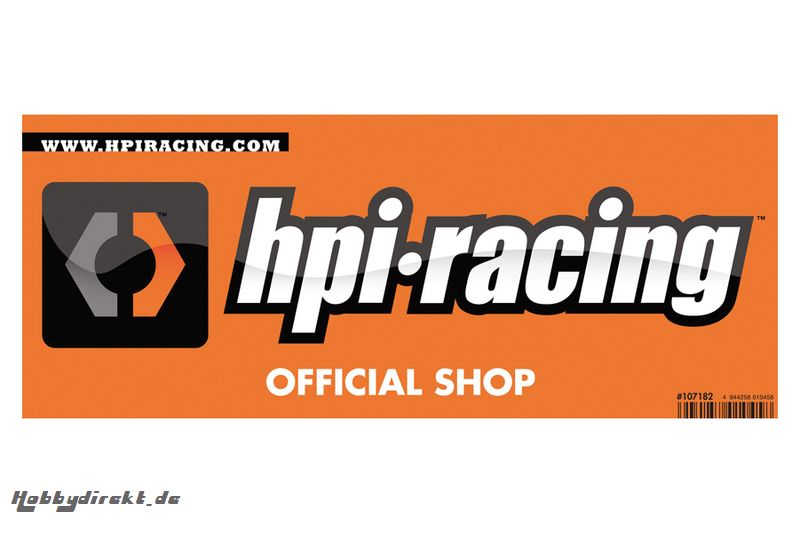 HPI Logo Fensteraufkleber (beidseitig) hpi racing H107182