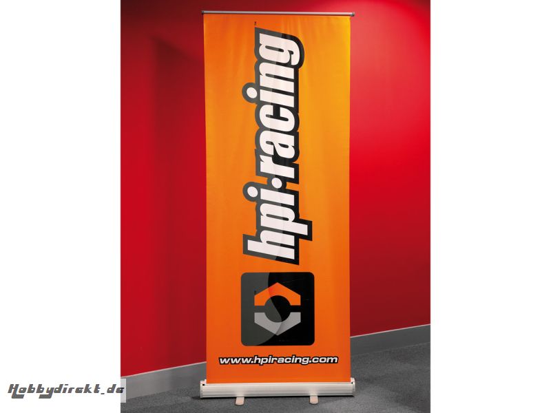 HPI Roll-Up Banner mit Alu Ständer hpi racing H107187