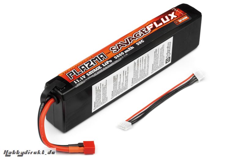 Plazma 11.1V 5600mAh 50C LiPo-Akkupack hpi racing H107222