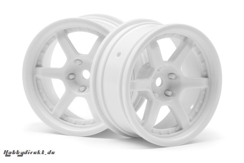 HRE C106 Felge 26mm weiss (6mm Off/2St) hpi racing H112813